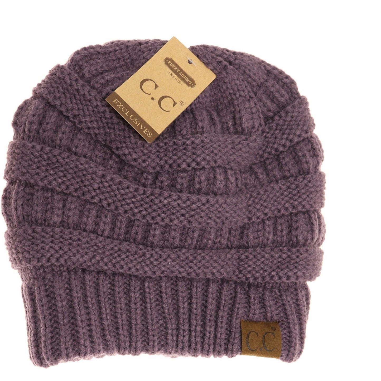 Classic Fuzzy Lined CC Beanie (Multiple Colors)