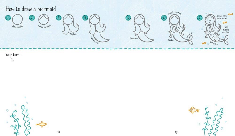 Step-By-Step Drawing People : Usborne