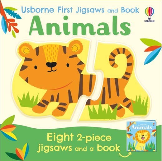 Usborne First Jigsaws And Book: Animals:Matthew Oldham