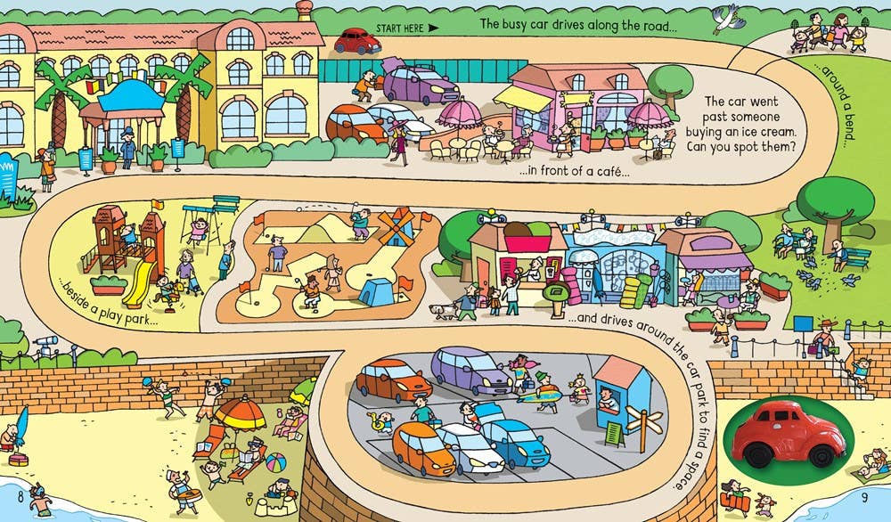 Wind-Up Busy Car : Usborne