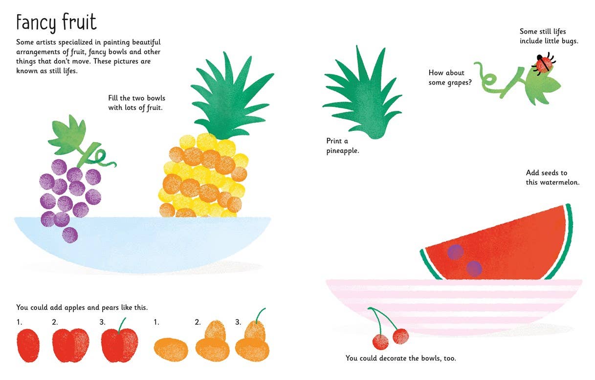 Fingerprint Activities Art: Usborne