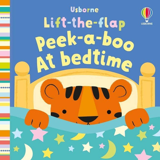 Lift-The-Flap Peek-A-Boo At Bedtime : Usborne