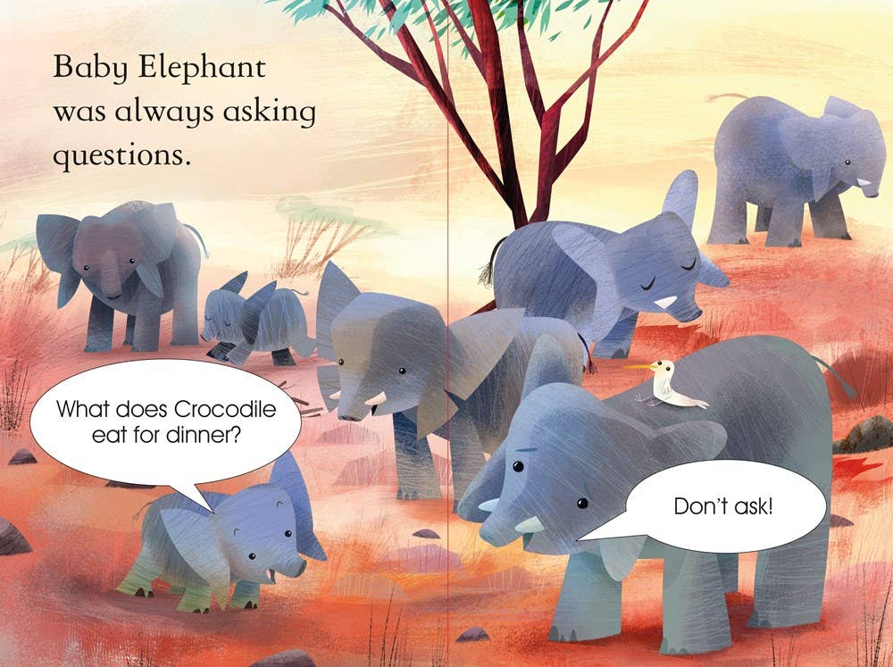 How The Elephant Got His Trunk : Usborne