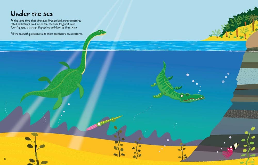 Big Dinosaur Sticker Book : Usborne