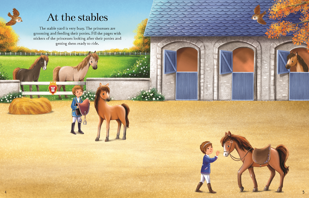 Princesses Sticker Book : Usborne