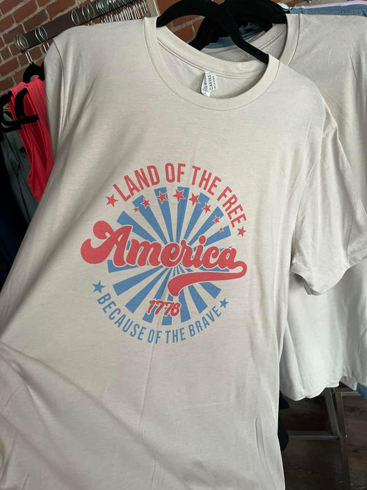 America--Land of the Free Because of the Brave