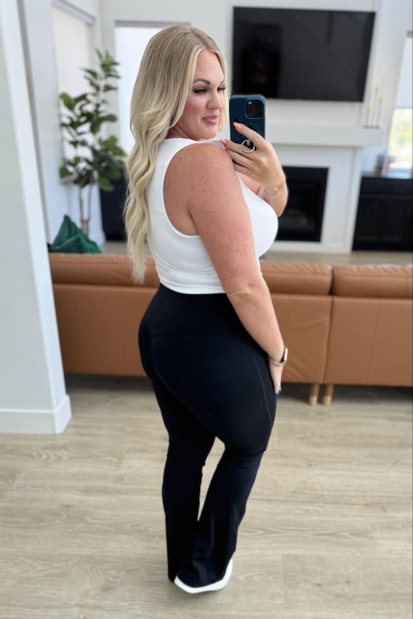 Fallon Flare Suck & Tuck Leggings