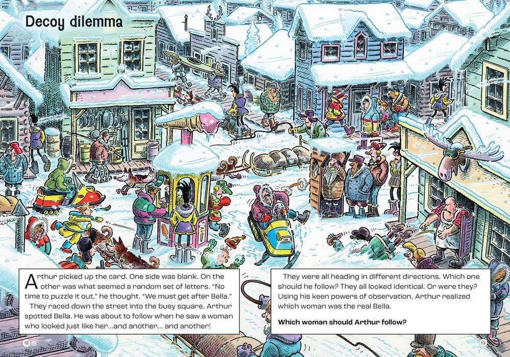 Puzzle Advenutres: Agent Arthur's Arctic Adventure : Usborne