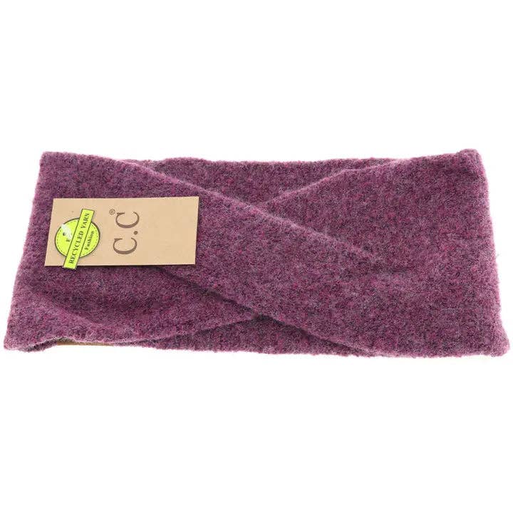 Soft Crossed C.C Head Wrap