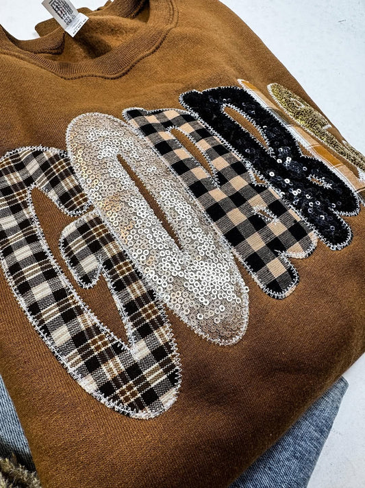 Gobble Applique Crew