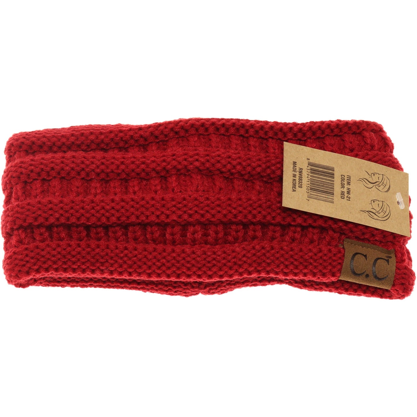 Solid Ribbed Women's Fashion Headband (Multiple colors)