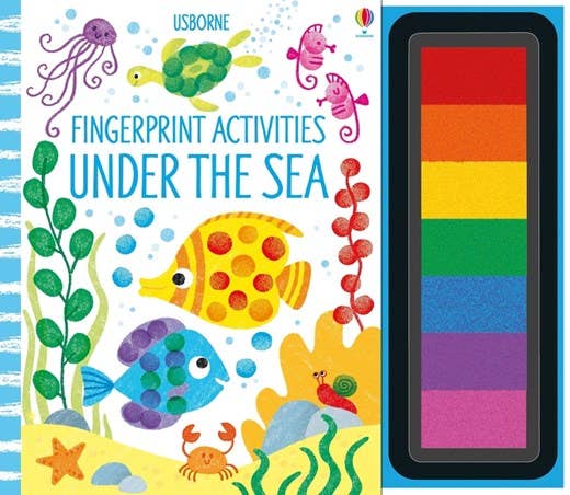 Fingerprint Activities Under the Sea : Usborne