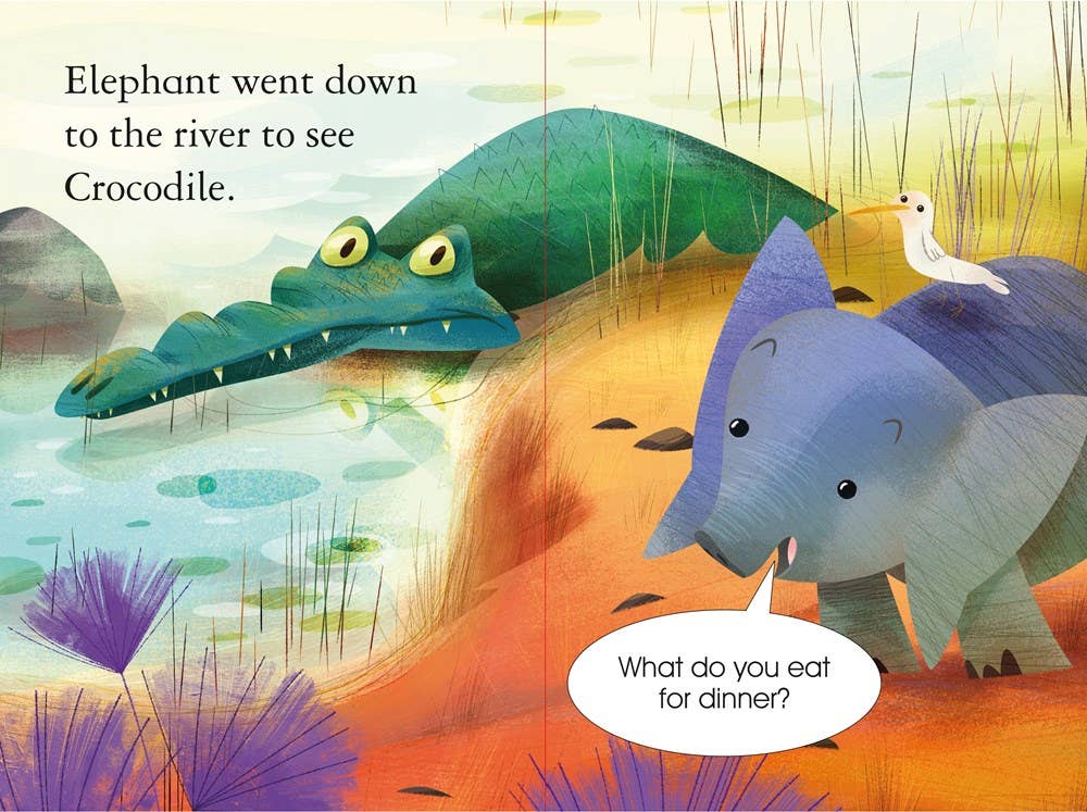 How The Elephant Got His Trunk : Usborne