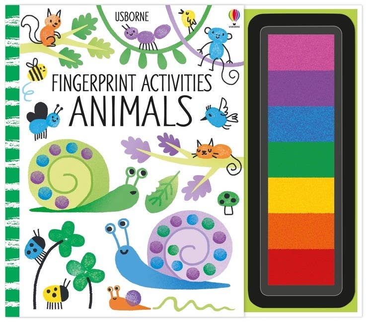 Fingerprint Activities Animals : Usborne