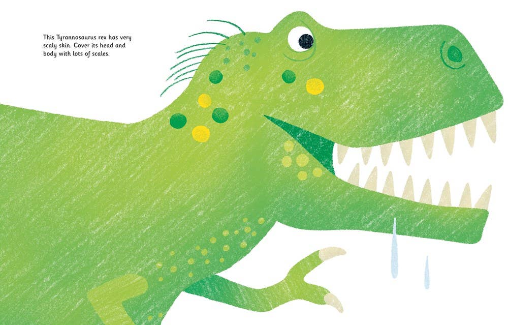 Fingerprint Activities Dinosaurs : Usborne