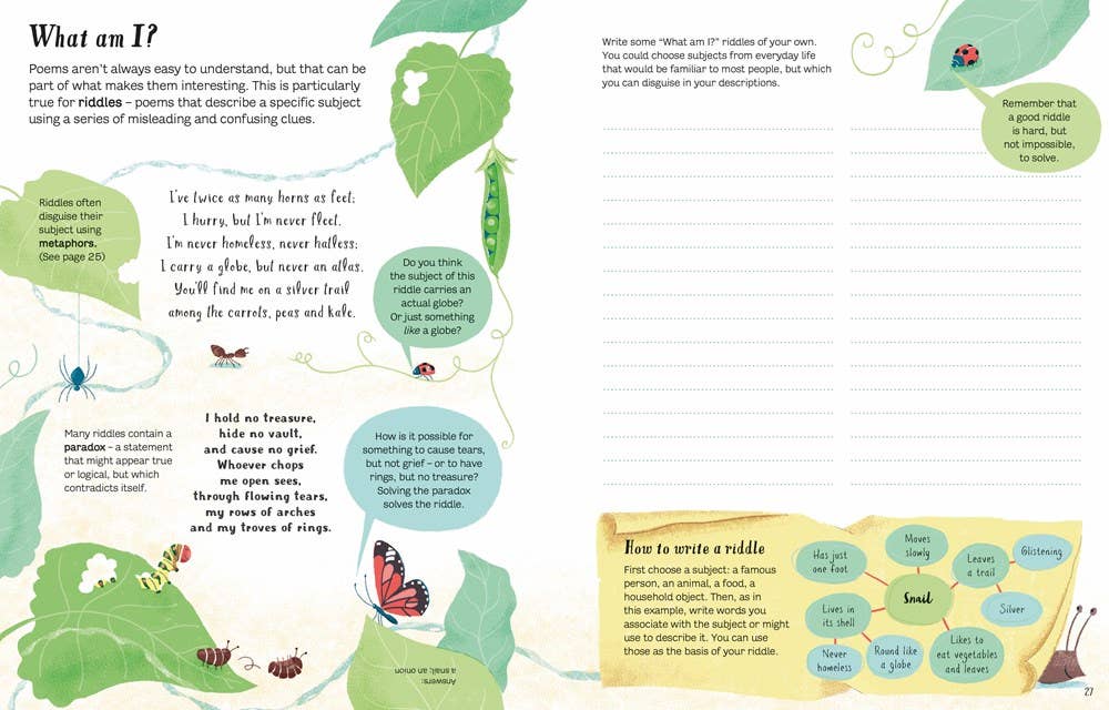 Write Your Own Poems : Usborne