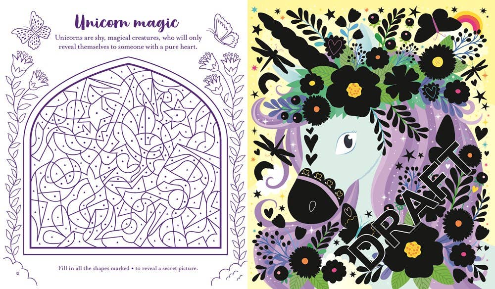 Usborne Scratch Activities Unicorns: Rosie Dickins