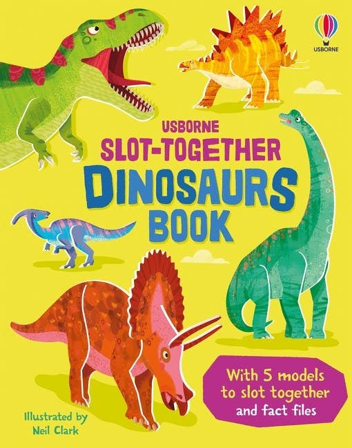 Slot-Together Dinosaurs: Usborne