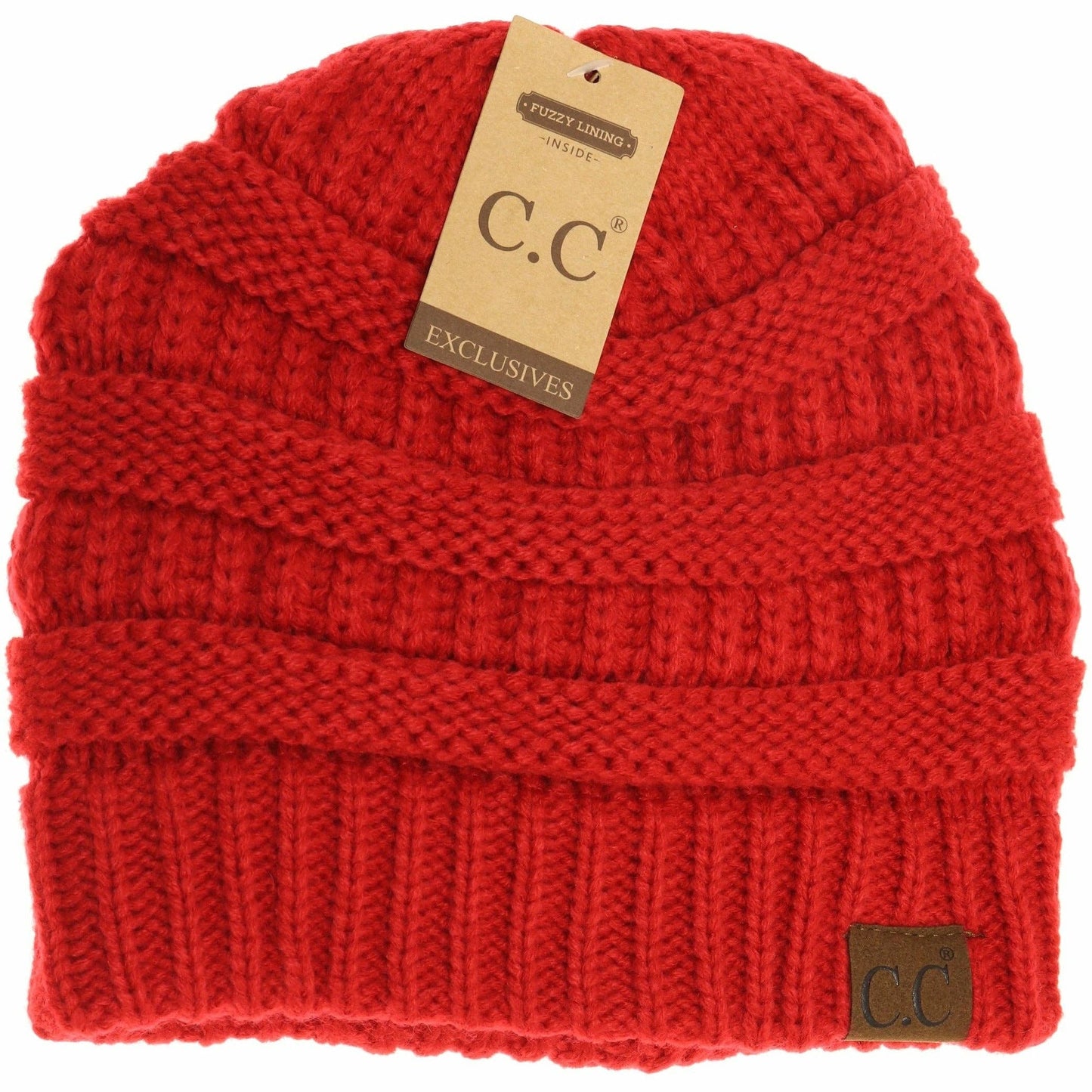 Classic Fuzzy Lined CC Beanie (Multiple Colors)