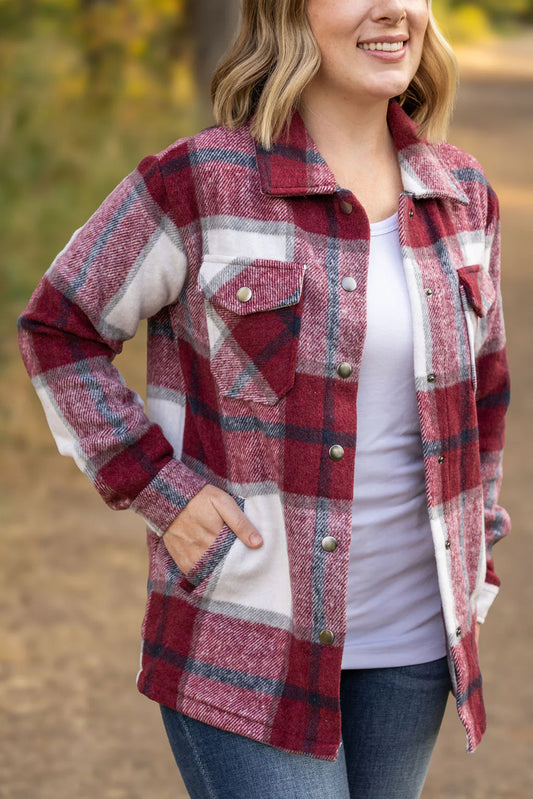 Norah Plaid Shacket