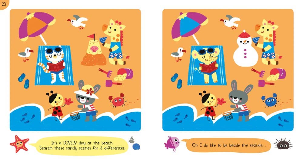 Little Children's Spot the Difference Book: Mary Cartwright