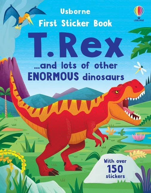 First Sticker Book T. Rex : Usborne