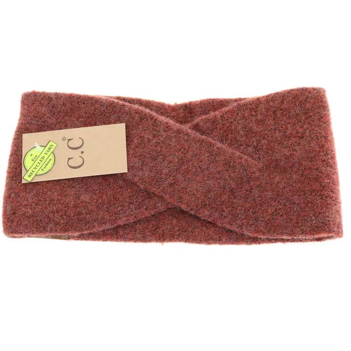 Soft Crossed C.C Head Wrap