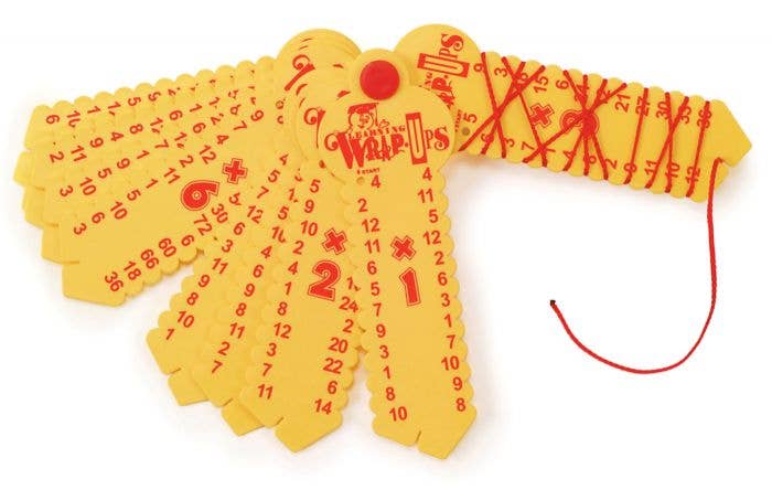 Learning Wrap-ups: Multiplication Wrap-up Keys (Hang Tab)
