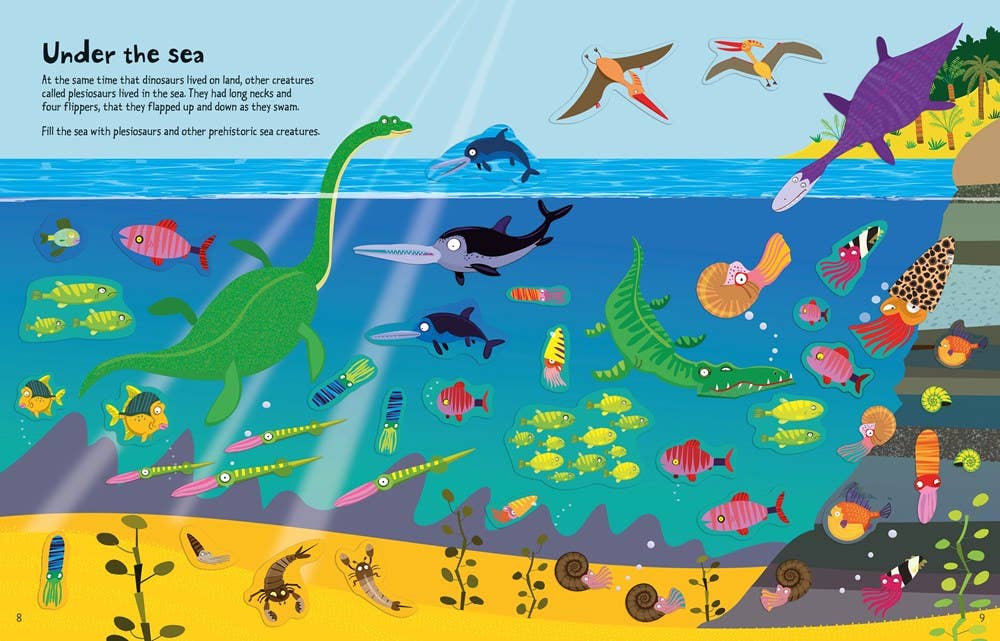 Big Dinosaur Sticker Book : Usborne