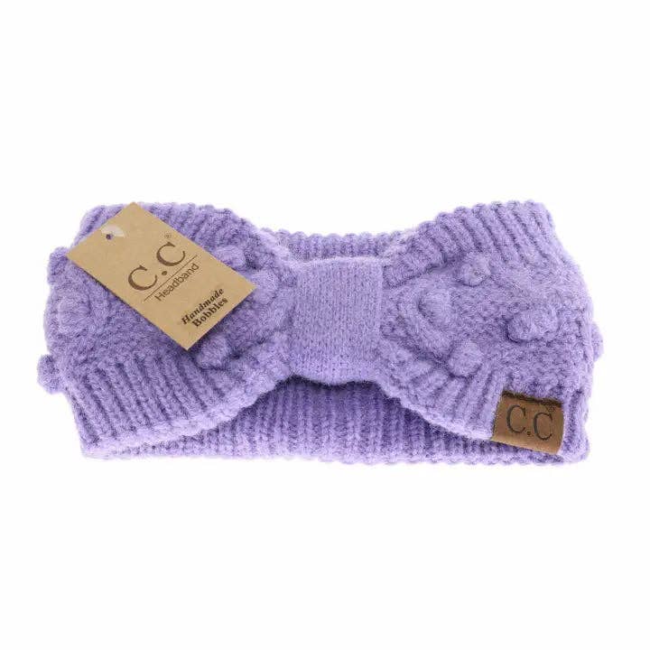 Bobble Knit C.C Head Wrap (9 COLORS)