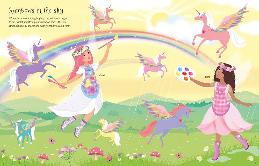Sticker Dolly Dressing Unicorns : Usborne