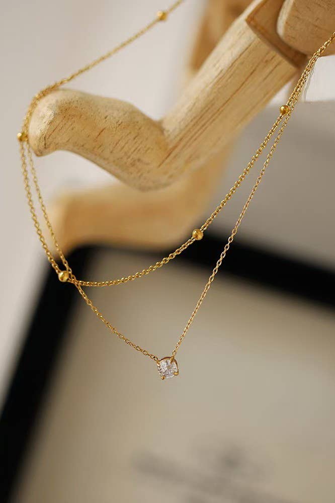 Maria Tarnish-Free Multi-Layer Necklace