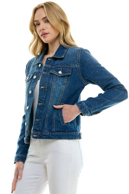 Medium Wash Denim Jacket
