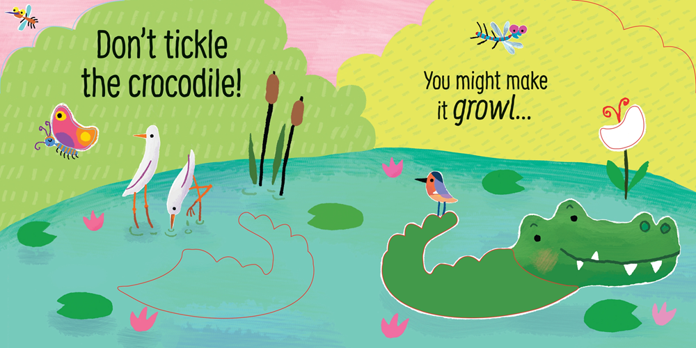 Don't Tickle The Crocodile! : Usborne