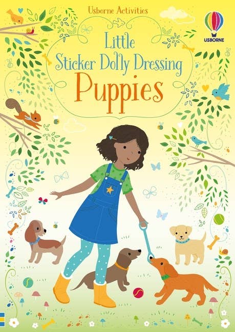 Little Sticker Dolly Dressing Puppies : Usborne