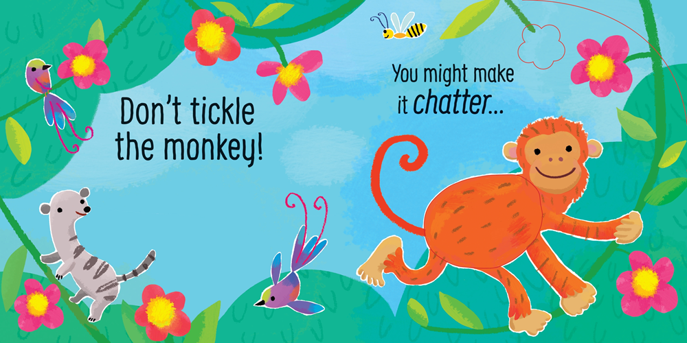 Don't Tickle The Monkey! : Usborne