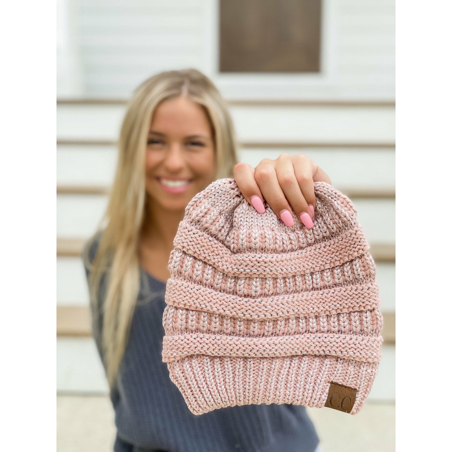 Metallic CC Beanies (Multiple Colors)