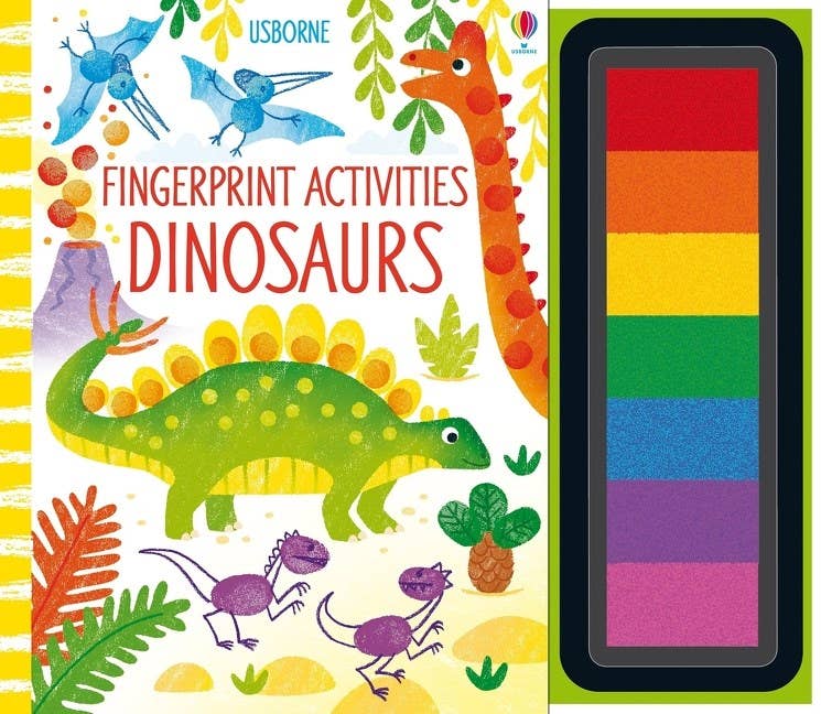Fingerprint Activities Dinosaurs : Usborne