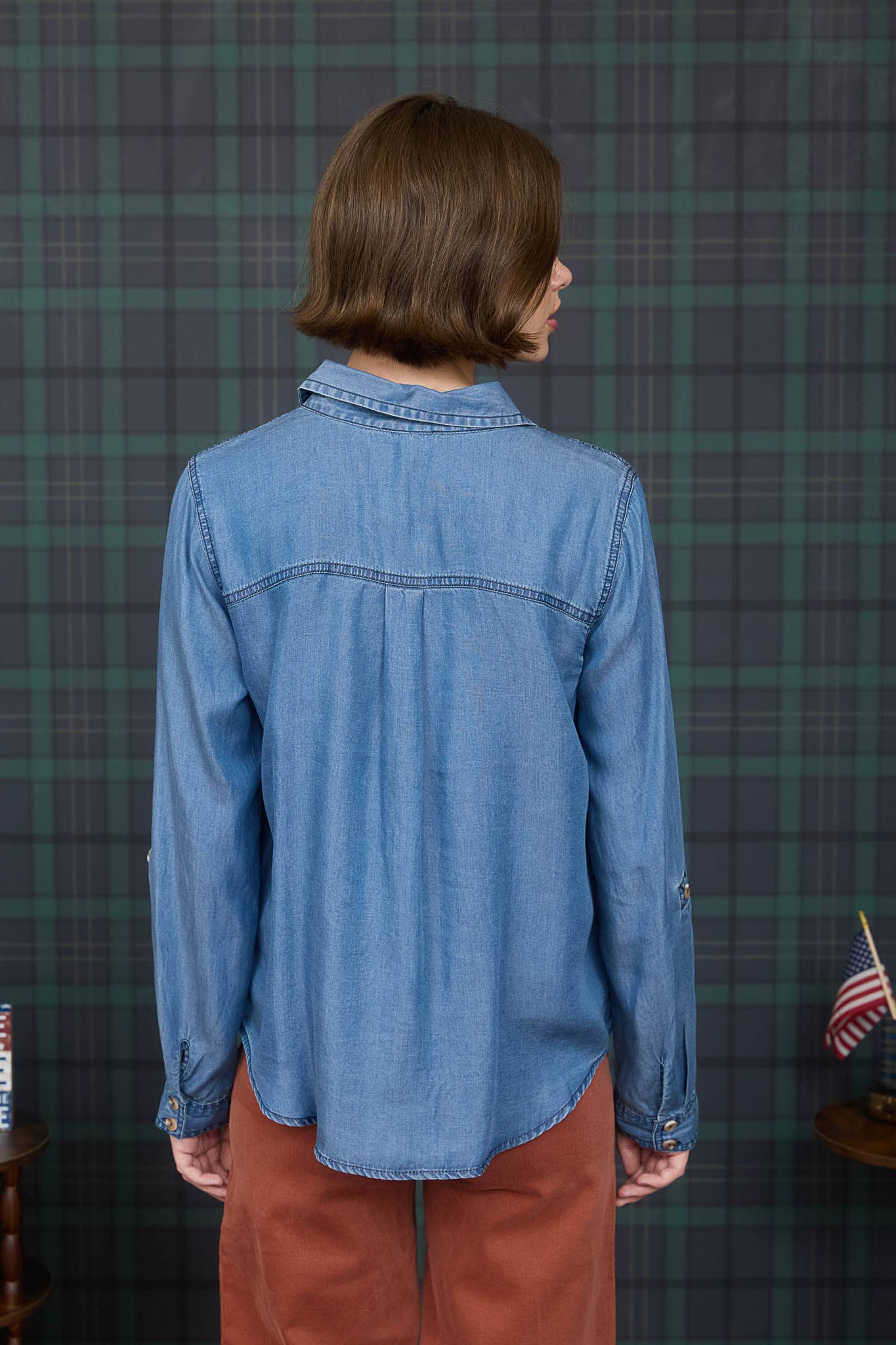 Everyday Essential Chambray Button Down