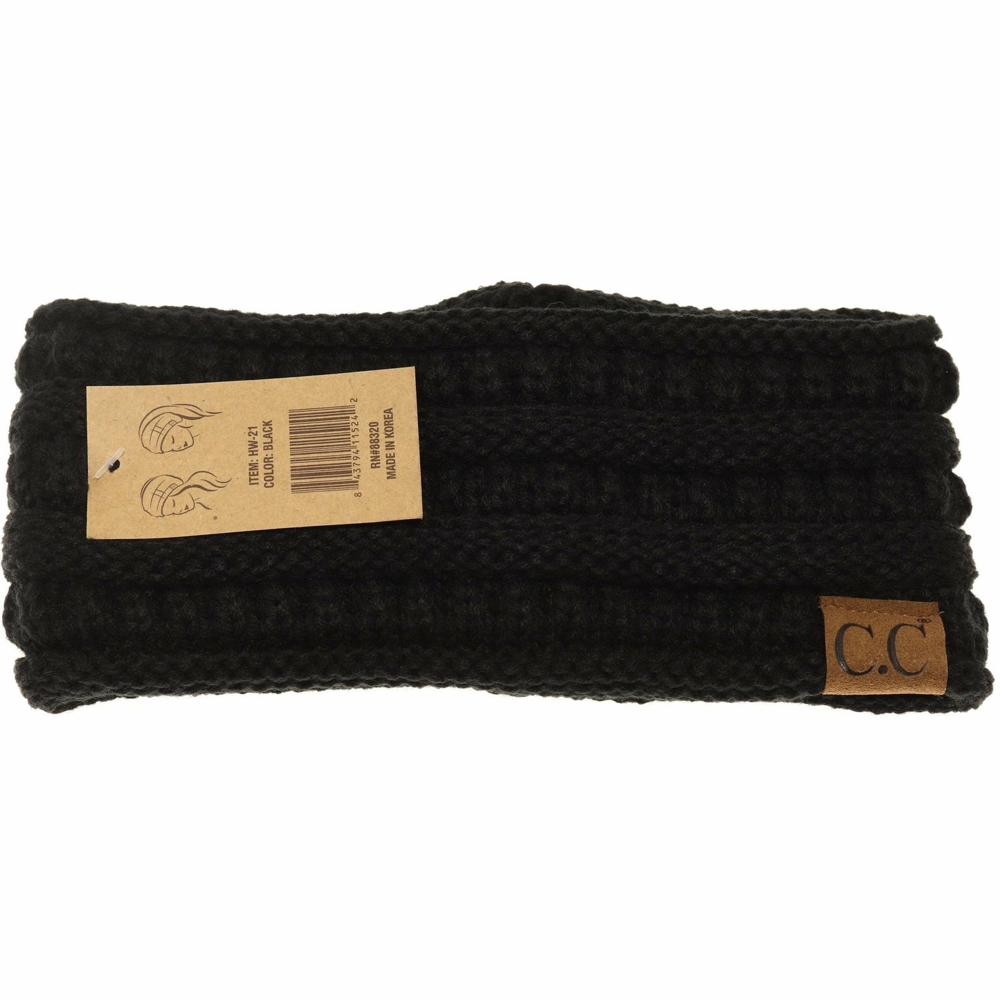 Solid Ribbed Women's Fashion Headband (Multiple colors)