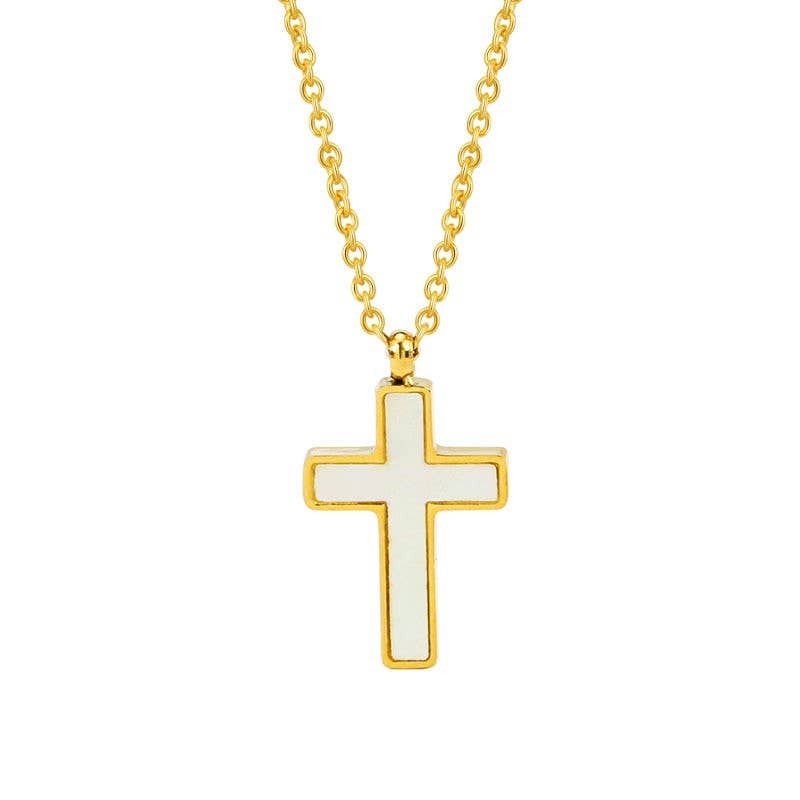 Livee Gold Cross Necklace