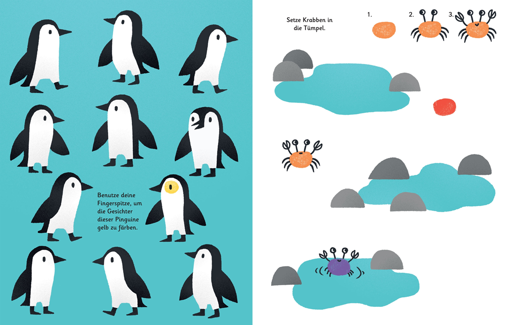 Fingerprint Activities Animals : Usborne