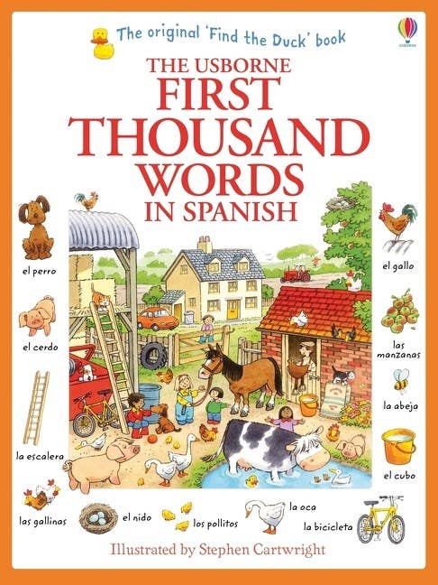First Thousand Words In Spanish : Usborne