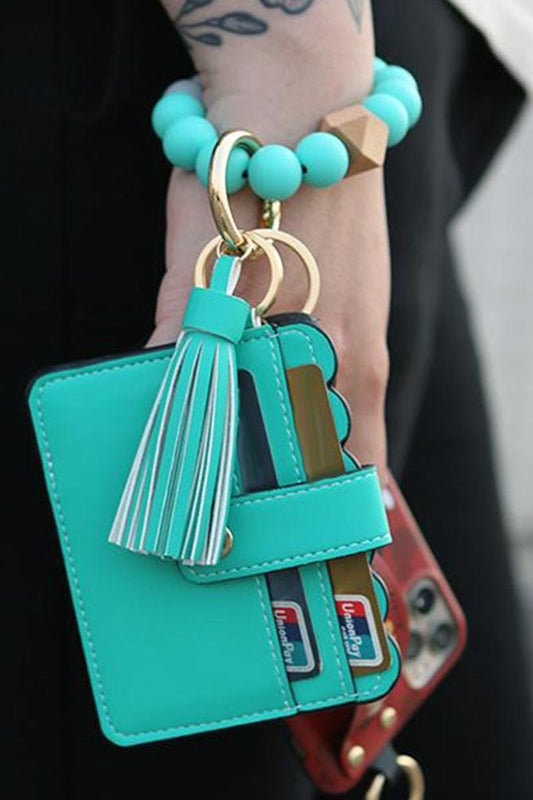 Beaded Bracelet Card Holder (Multiple colors!)