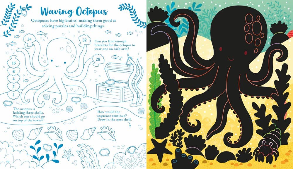 Usborne Scratch Activities Under the Sea: Rosie Dickins