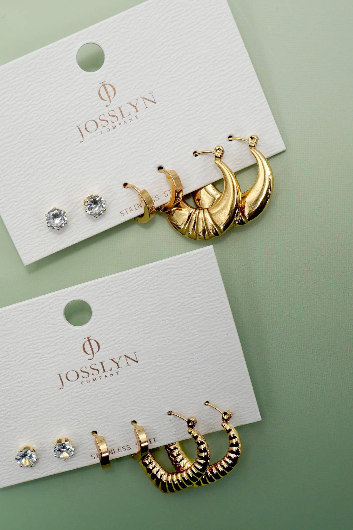 Basic Classic Trio Earrings
