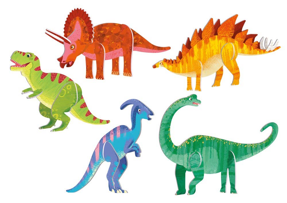 Slot-Together Dinosaurs: Usborne