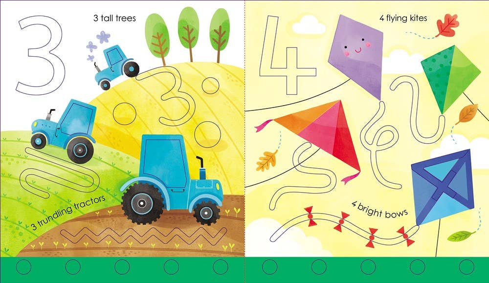 Fingertrail 123 : Usborne