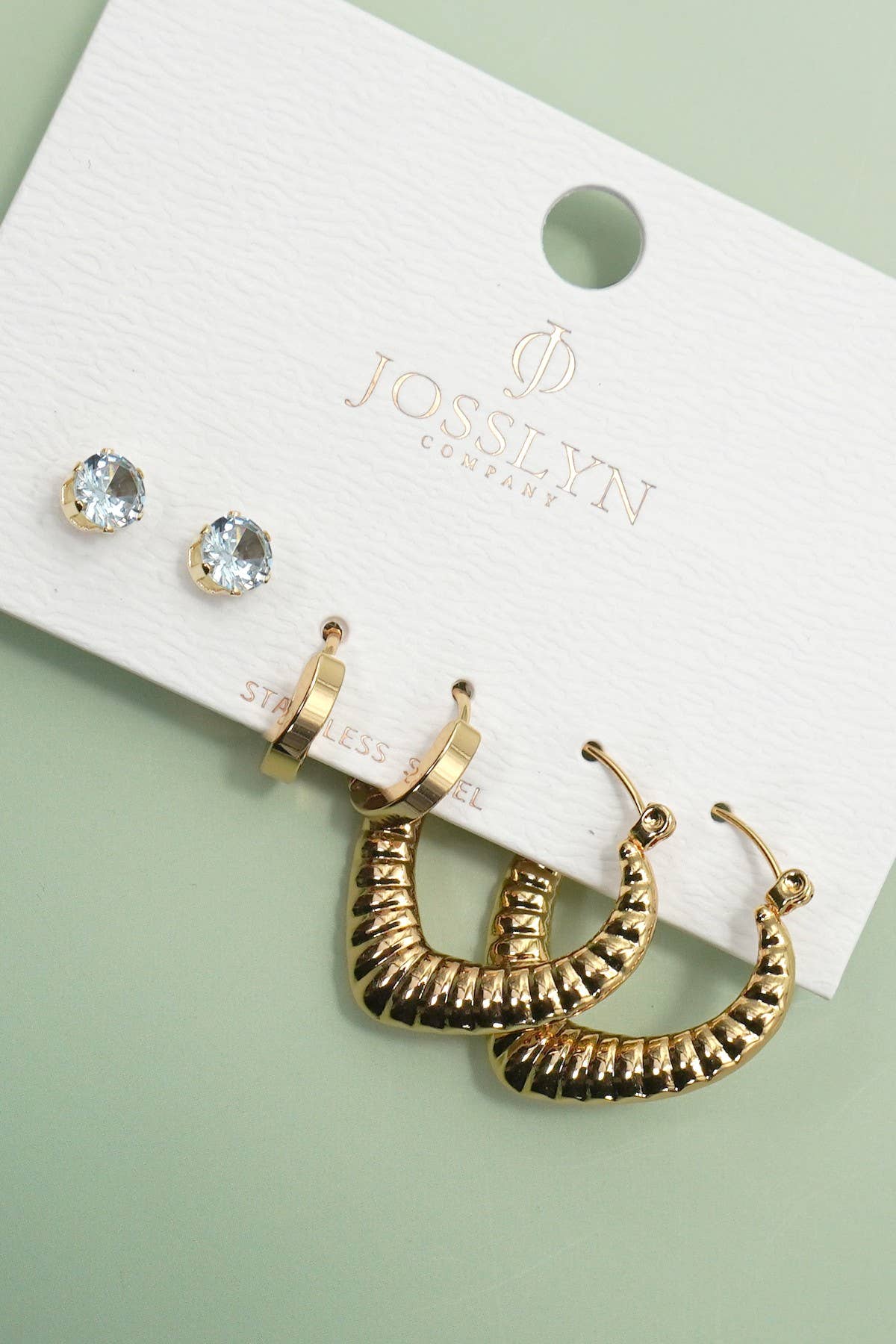 Basic Classic Trio Earrings