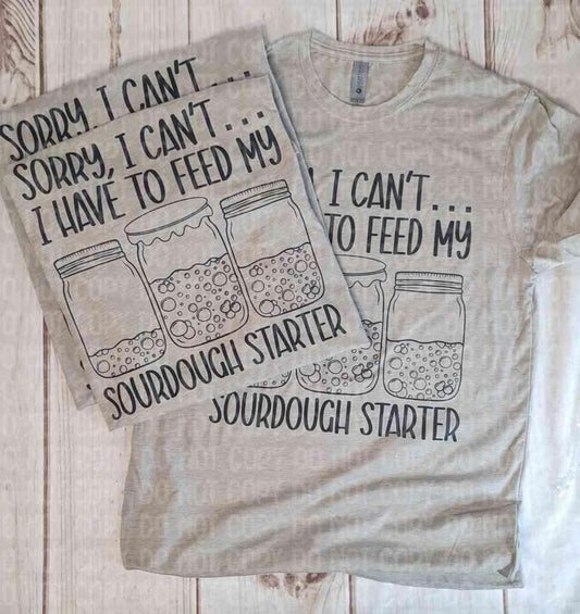 Sourdough Starter Tee or Sweatshirt